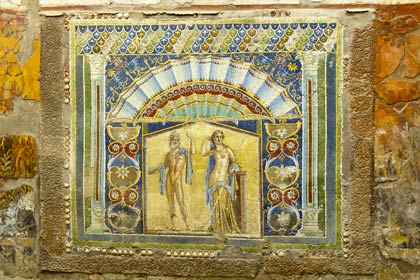 The mosaics at Herculaneum