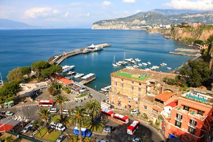 Sorrento and its coastline